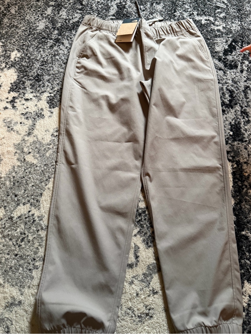 The North Face women’s Taupe Elastic-Waist Jogger Pants